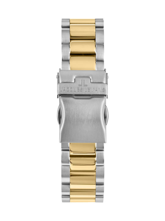 Jacques Lemans Hybromatic Автоматичен Часовник с Метална Гривна Jacques Lemans Hybromatic Автоматичен Часовник с Метална Гривна
