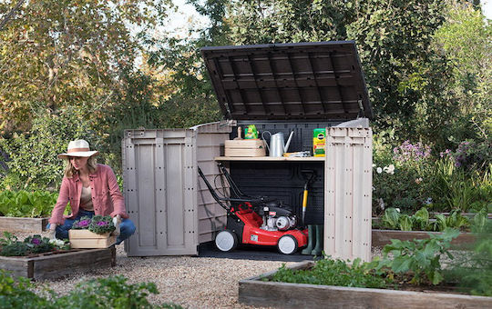 Kunststoff Gartenhaus Μ1.455xΠ0.82xΥ1.25m
