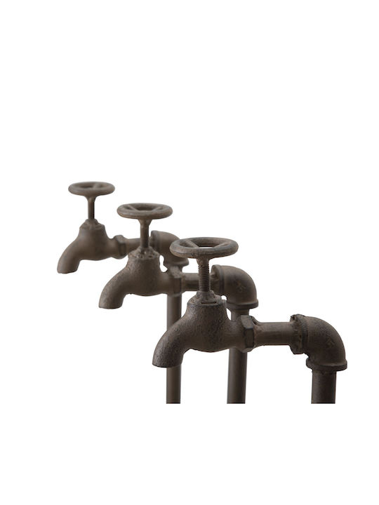 Mauro F Planter Metal Bronze 49x49x48cm.
