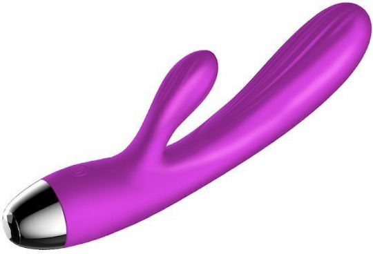 Vibrator Masaj 20cm Violet