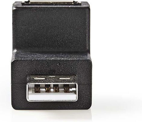 Nedis USB-A Male To USB-A Female Converter 1 Piece CCGB60940BK