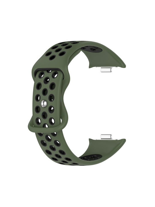 Dual Color Perforated Каишка Силикон с Pin Каки (Redmi Watch 4 / Redmi Watch 5)