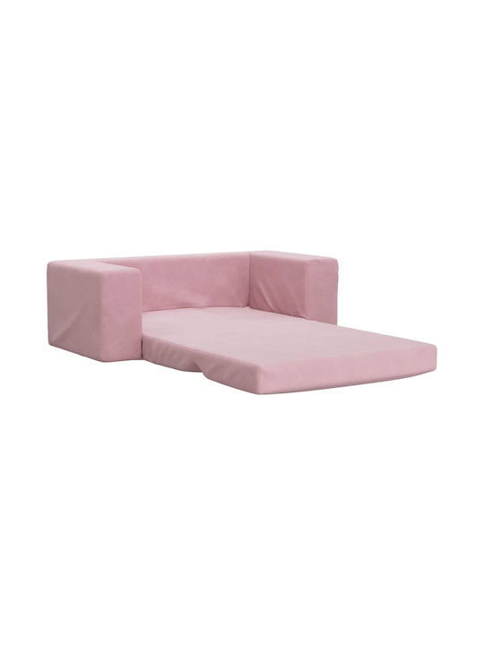 Sofa mit Armlehnen Rosa 84x38x34cm 1Stück