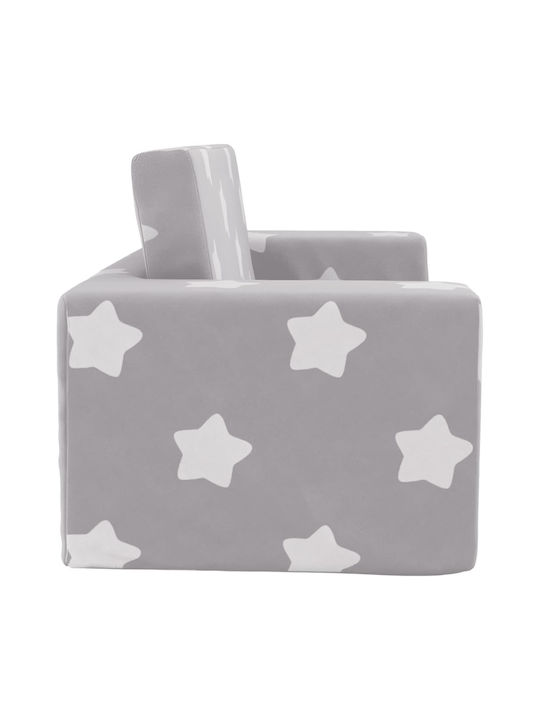 Sofa with Armrests Gray 84x38x34cm