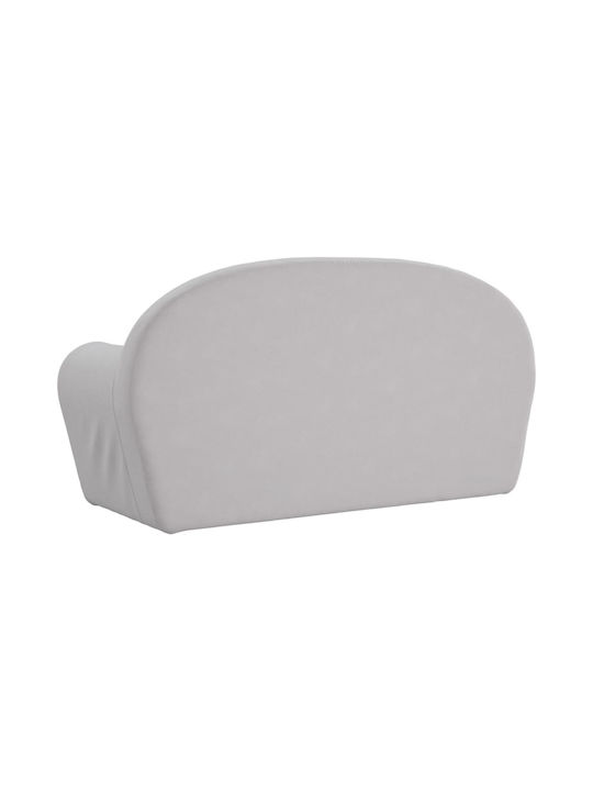 Sofa with Armrests Gray 84x34x45cm