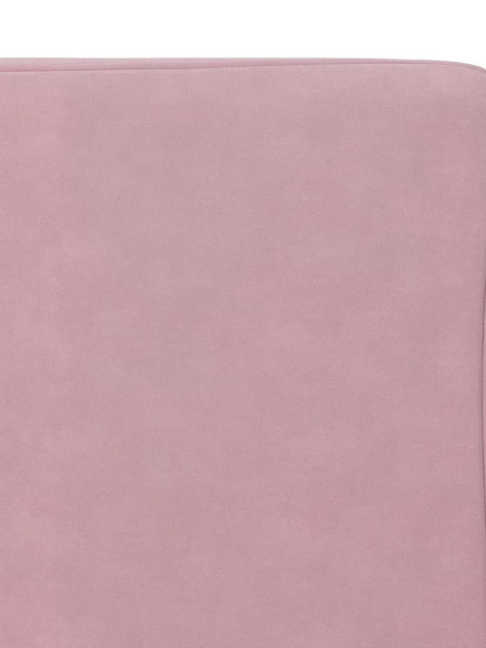 Sofa mit Armlehnen Rosa 84x38x34cm 1Stück