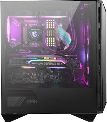 Vengeance Arkham-X69 MSI Edition Gaming Desktop PC (Kern i5-14400F/32GB DDR5/1.0TB SSD/GeForce RTX 4070 Super/Kein OS)