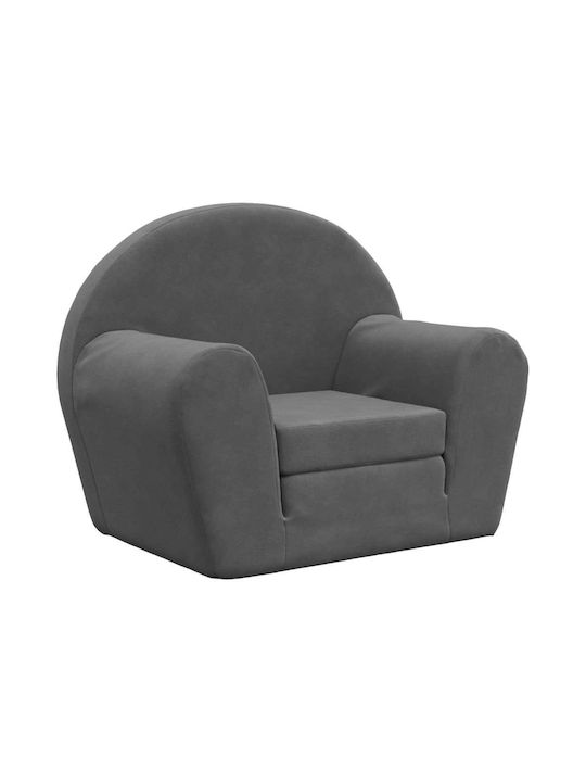 Armchair with Armrests Gray 57x34x45cm