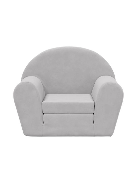 Armchair with Armrests Gray 57x34x45cm