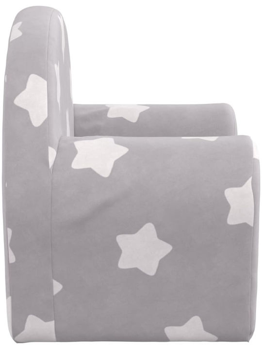 Sessel mit Armlehnen Gray 57x34x45cm 1Stück
