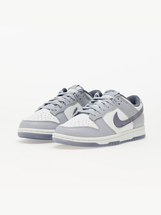 Nike Dunk Low Retro Premium Мъжки Маратонки White / Light Carbon / Platinum Tint