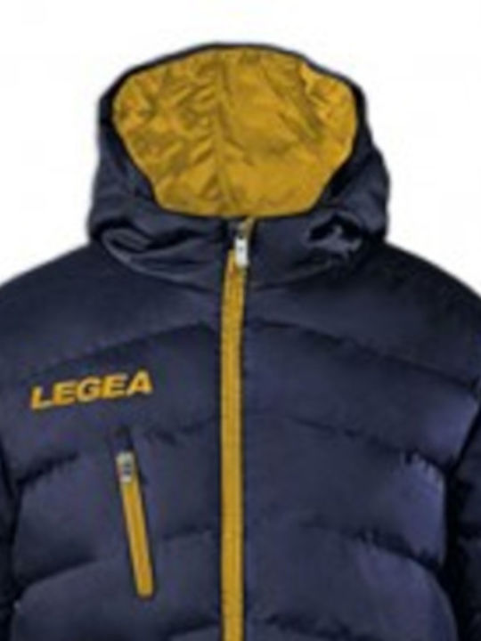 Legea Tornado Suomi Herren Jacke Puffer Blau