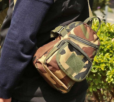 One Strap Bl061 Rucsac Militar Înapoi în Culoare Bej 7lt