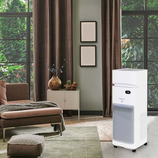 Webber Ιονιστής / Καθαριστής Αέρα 60W για Χώρους 77m²