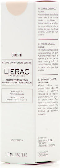 Lierac Diopti Augenbefeuchter für Aufhellung & Schwarze Kreise 15ml