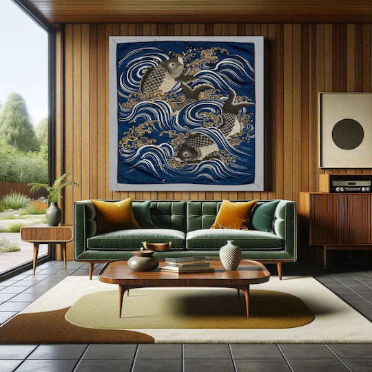 Gemälde auf Leinwand 110x110cm