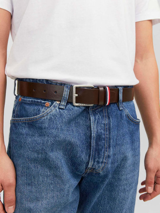 Men's Belt Leather Brown