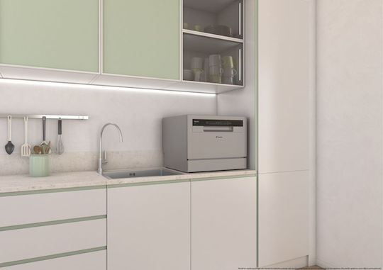 Candy за 6 комплекта Ш55xВ44.3см. Inox