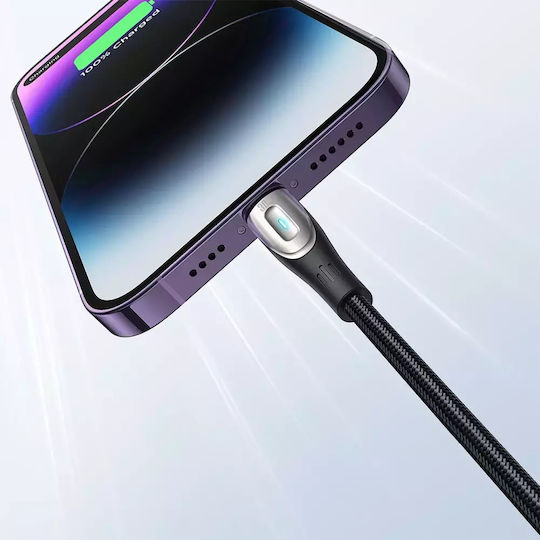 Joyroom SA31-CL3 Braided USB-C to Lightning Cable 30W Μαύρο 1.2m