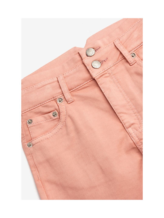 Funky Kinder Shorts/Bermudas Denim silber-rosa