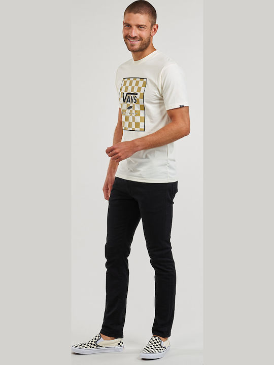 Classic Print Box T-shirt Light Beige
