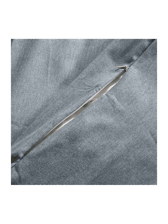 Cannon Set Husă de Pilotă Single cu Față de Pernă 170x250 Smoke Blue