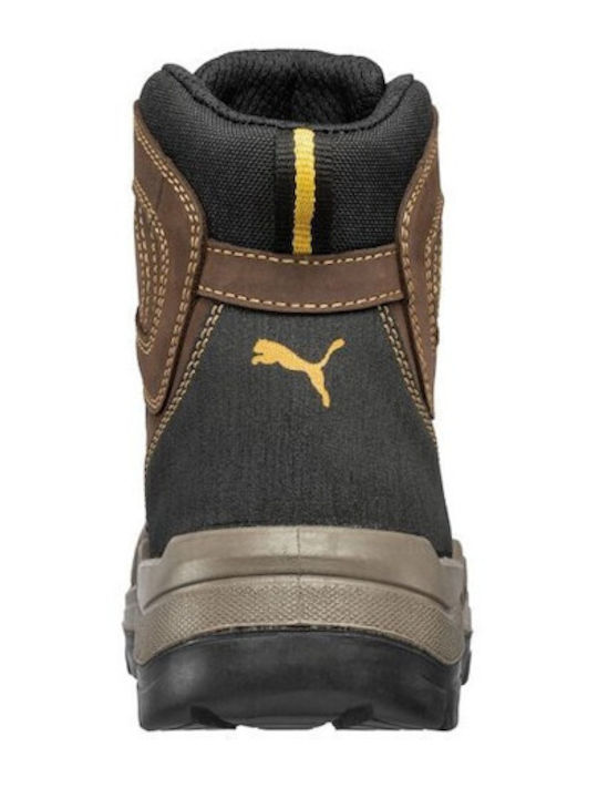 PUMA Sierra Nevada Mid Ανδρικά Ορειβατικά Μποτάκια Αδιάβροχα Καφέ