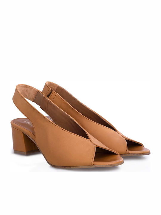 Sandalen Tabac Braun