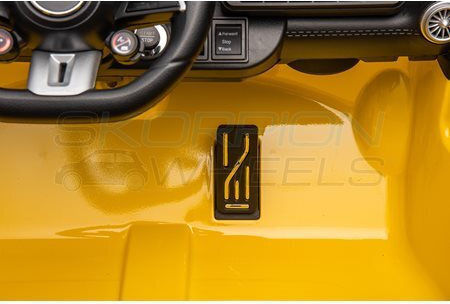 Mercedes Benz Sl63 Διθέσιο με Τηλεκοντρόλ Licensed 12 Volt Κίτρινο