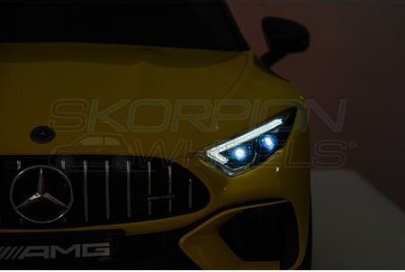 Mercedes Benz Sl63 Διθέσιο με Τηλεκοντρόλ Licensed 12 Volt Κίτρινο