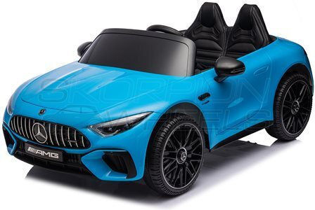 Mercedes Benz Sl63 Două Locuri Cu Telecomandă Licențiat 12 Volți Albastru
