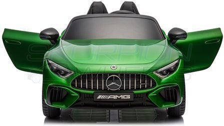 Mercedes Benz Sl63 Două Locuri cu Telecomandă Licențiat 12 Volți Verde