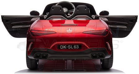 Mercedes Benz Sl63 Διθέσιο με Τηλεκοντρόλ Licensed 12 Volt Κόκκινο