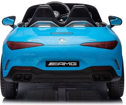 Mercedes Benz Sl63 Două Locuri Cu Telecomandă Licențiat 12 Volți Albastru
