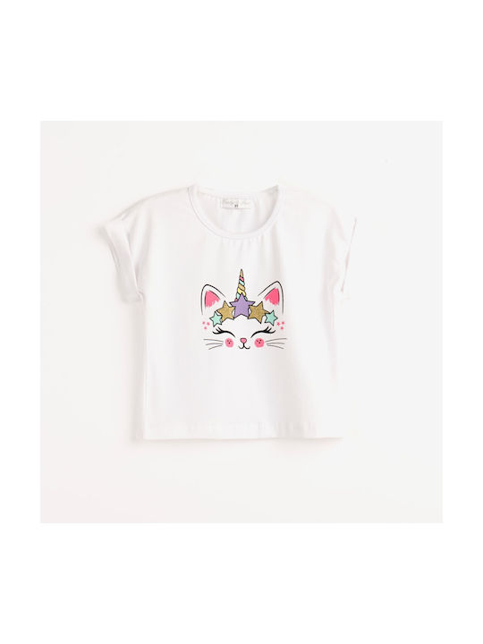 Funky Kids T-shirt White