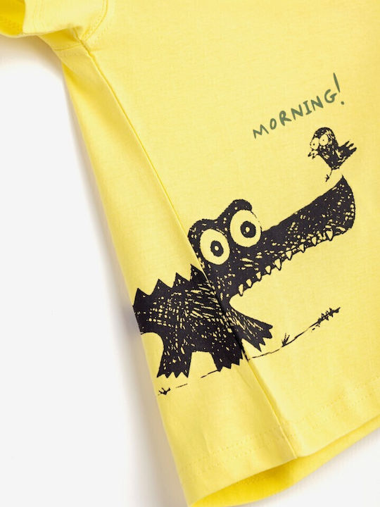 Παιδικό T-shirt Κίτρινο
