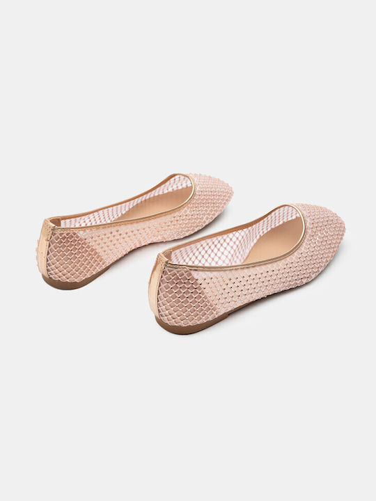 Luigi Pointy Ballerinas Pink