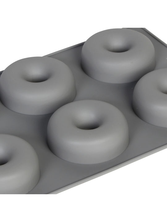Keskor Backform Törtchen/Muffins Silikon 6 Plätze 27x17x2cm 1cm