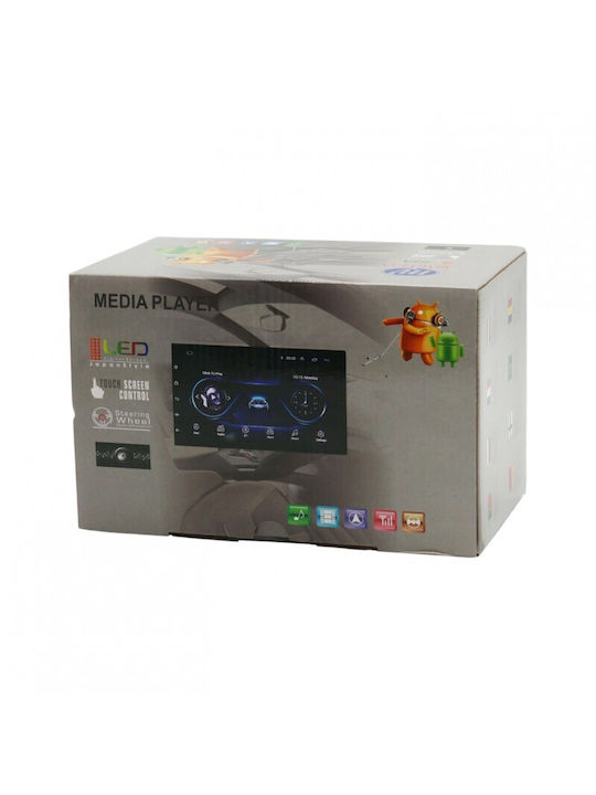 Sistem Audio Auto 2DIN (Bluetooth/USB/WiFi/GPS/Apple-Carplay/Android-Auto) cu Ecran Tactil 9"