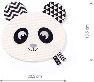 Babyono Πανάκι Μωρού Happy Panda Blink Shine Λευκό
