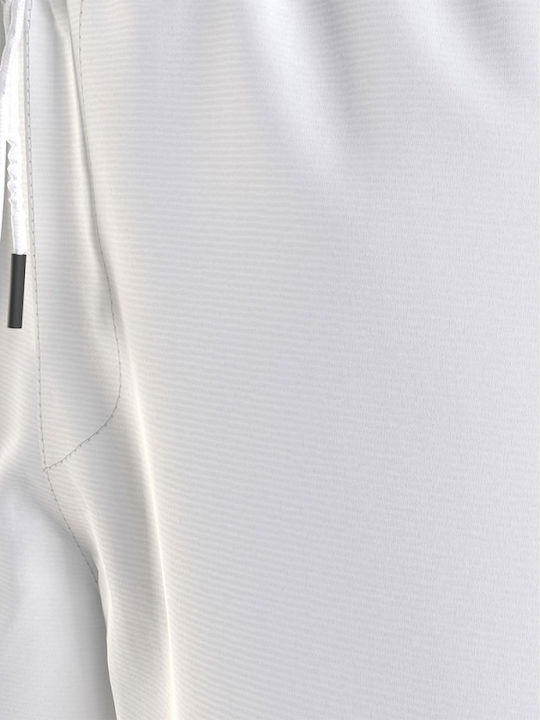 Costume De Baie Bărbați Pantaloni Scurți Albi Cu Dungi