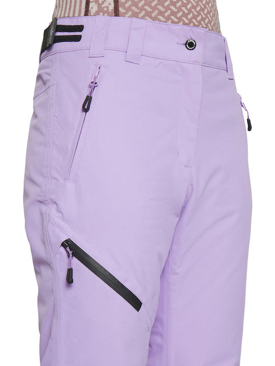 Icepeak Curlew 54040659-720 Women's Trousers for Ski & Snowboard Purple