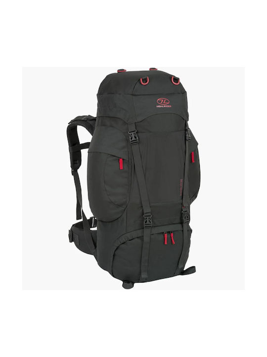 Highlander Fabric Backpack Gray