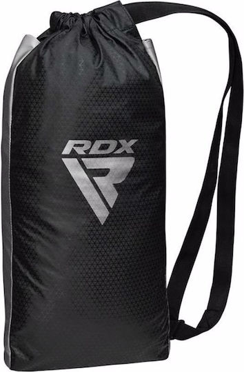 RDX Γάντια Πυγμαχίας Δερμάτινα για Αγώνα Μαύρα