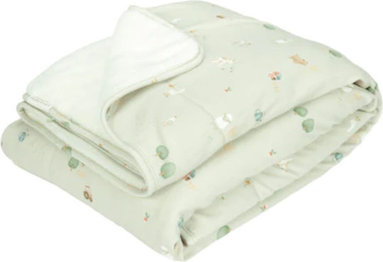 Little Dutch Pătură Pepinieră Swaddling Pături Little Farm 100x70 cm