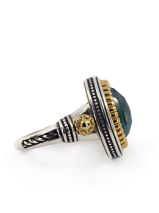 Elor Damen Ring aus Silber Vergoldet