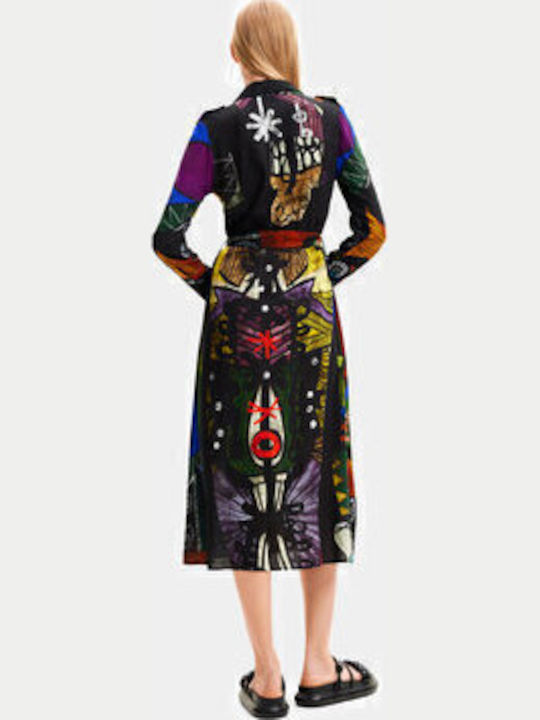 By M. Christian Lacroix Midi Shirt Dress Black