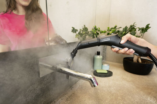 Karcher SC 4 Deluxe Iron Ατμοκαθαριστής Πίεσης 4bar με Ρόδες και Κοντάρι