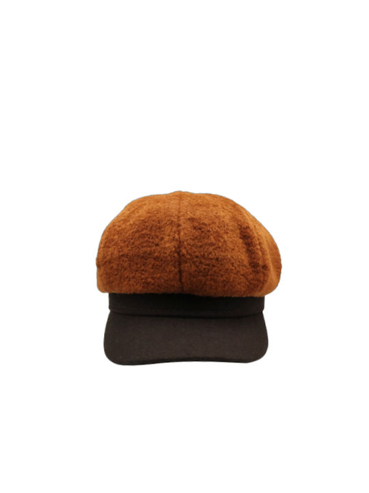 Verde Fabric Women's Cap Camel