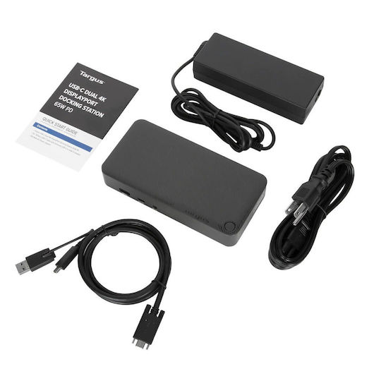 Targus DV4K USB-C Docking Station με DisplayPort 4K PD Ethernet Μαύρο